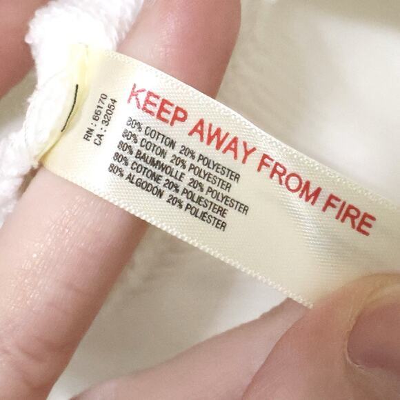 Free People Movement Wild At Heart White Cropped Full Zip Hoodie L Beach Lounge - Picture 6 of 11